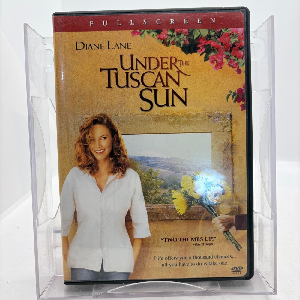 Under The Tuscan Sun DVD Diane Lane Full Screen Romantic Comedy 2004 32053